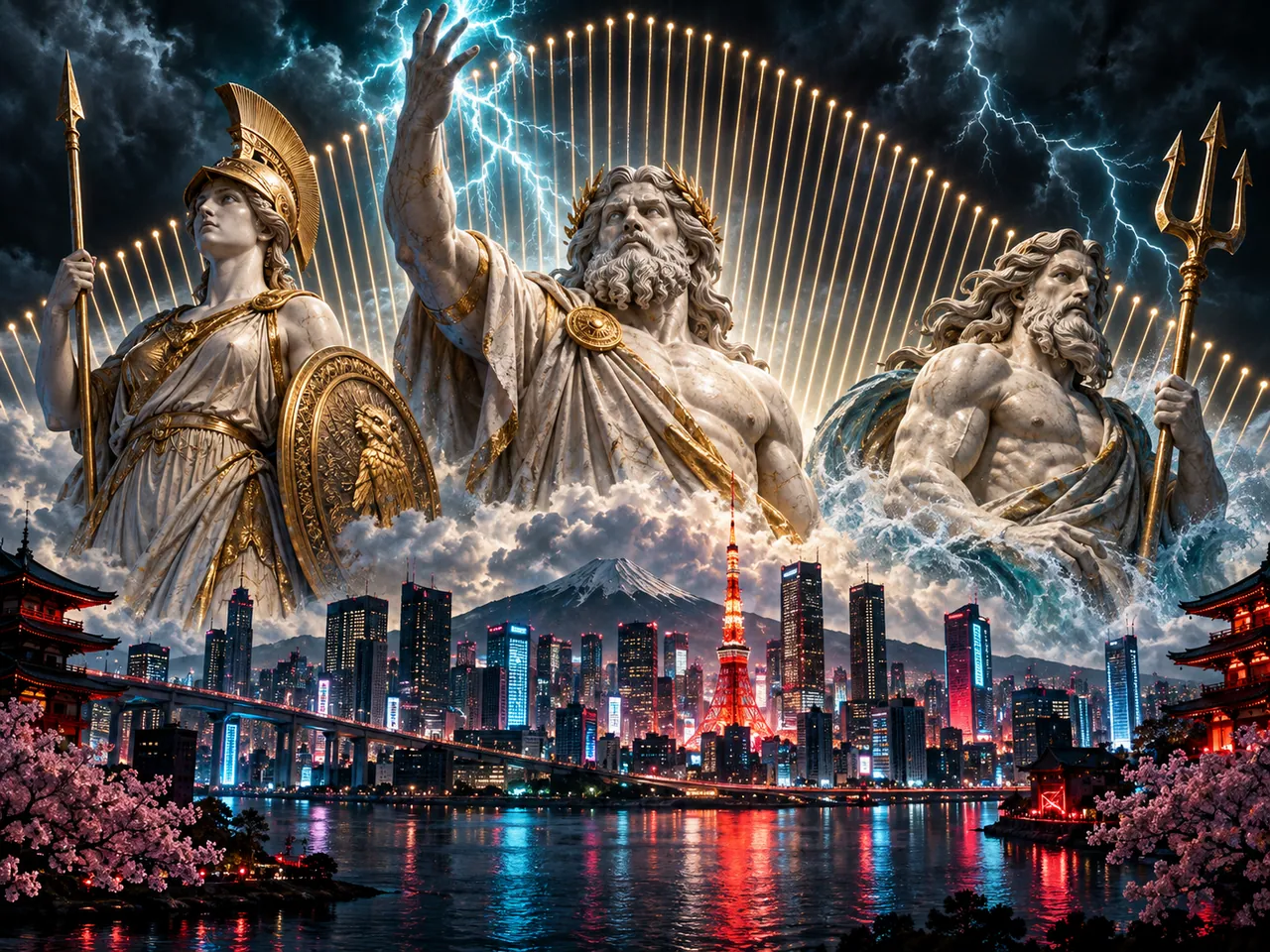 Original editorial interpretation of Rise of Olympus 100